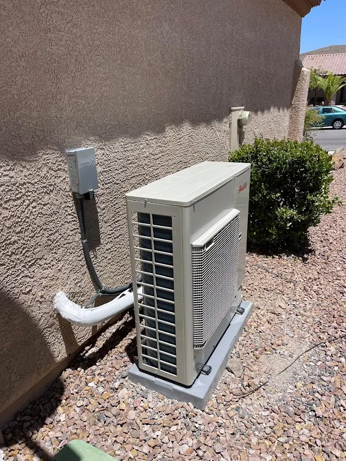 Residential air conditioning condenser unit in Prairieville